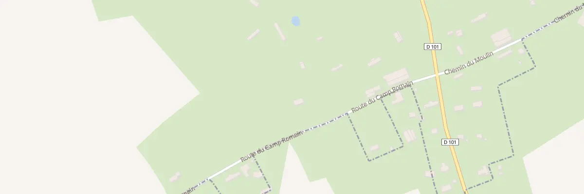 Plan du 222 Rte du Camp Romain à Varneville-Bretteville