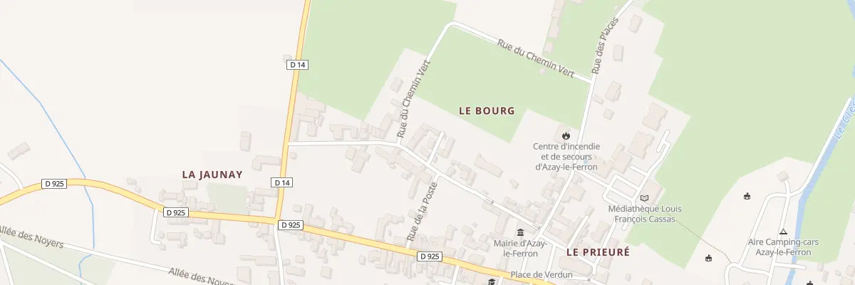 Plan du 1 Imp de la Berlandière à Azay-le-Ferron