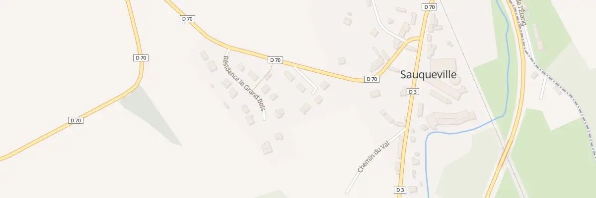 Plan du 30 Res Bellevue à Sauqueville