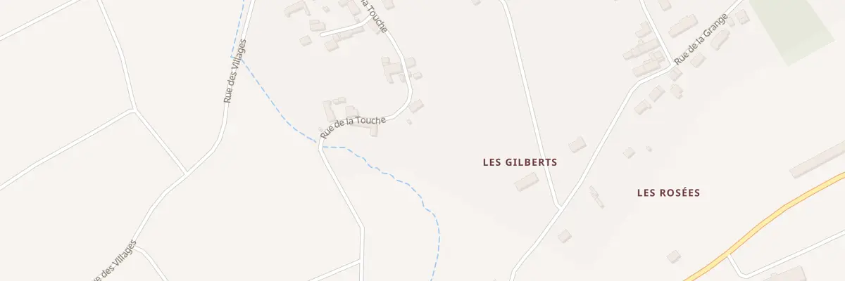 Plan du 5 Rue de la Touche à Cangey