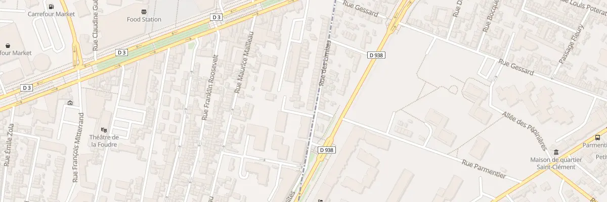 Plan du 66 Rue des Limites au Petit-Quevilly