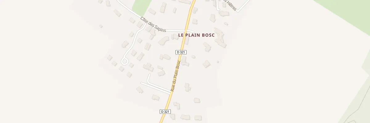 Plan du 533 Rue du Plain Bosc à Houppeville
