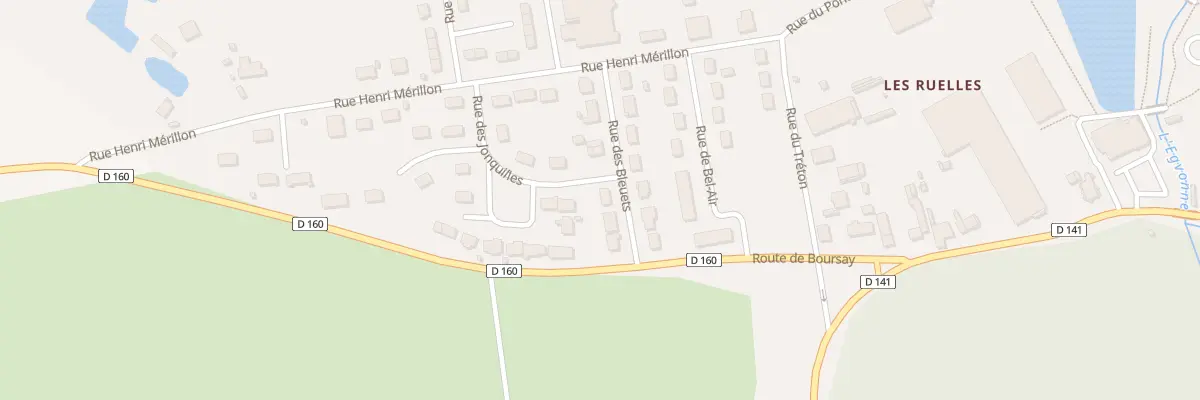 Plan du 10 Rue des Bleuets à Droué