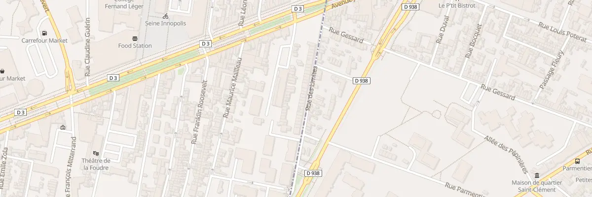 Plan du 48 Rue des Limites au Petit-Quevilly