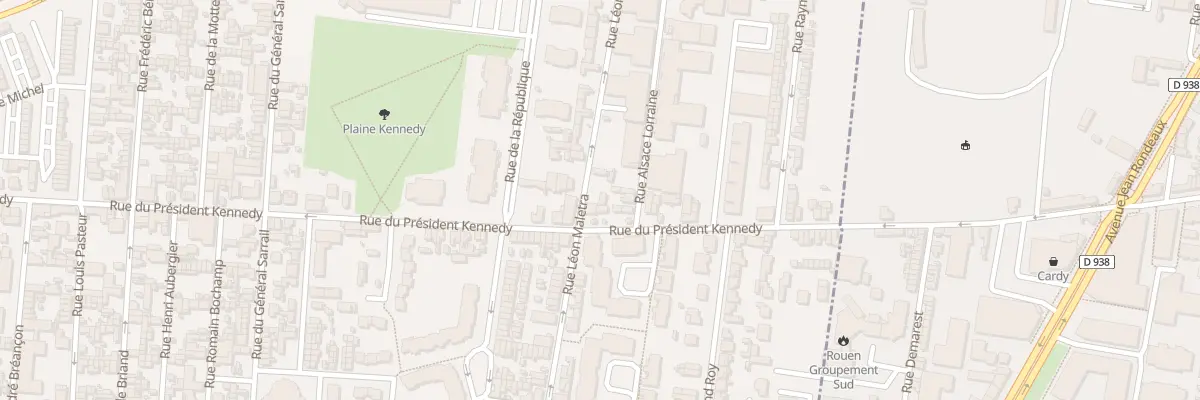 Plan du 86 Rue Leon Maletra au Petit-Quevilly