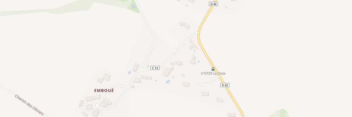 Plan du 9001 Emboue à Vignaux
