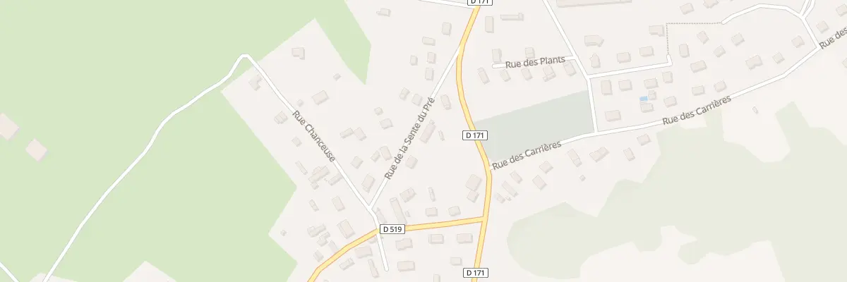 Plan du 4 Rue de la Sente du Pré à La Haye-Malherbe