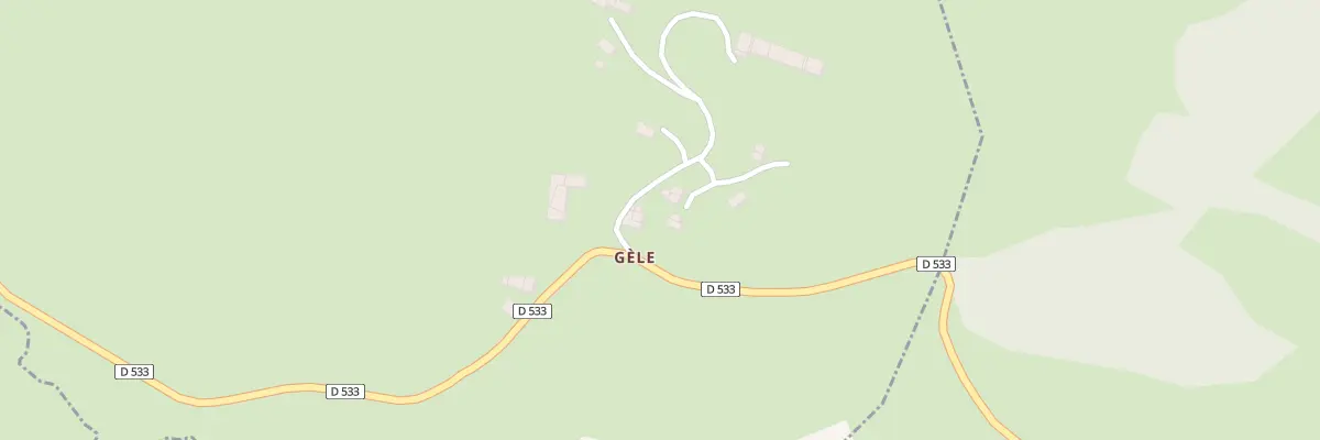 Plan du 46 Gele à Cazavet