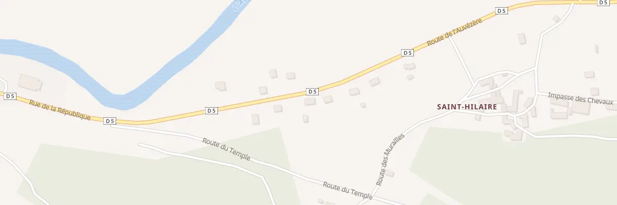 Plan du 332 Rte de l’Auvézère à Tourtoirac