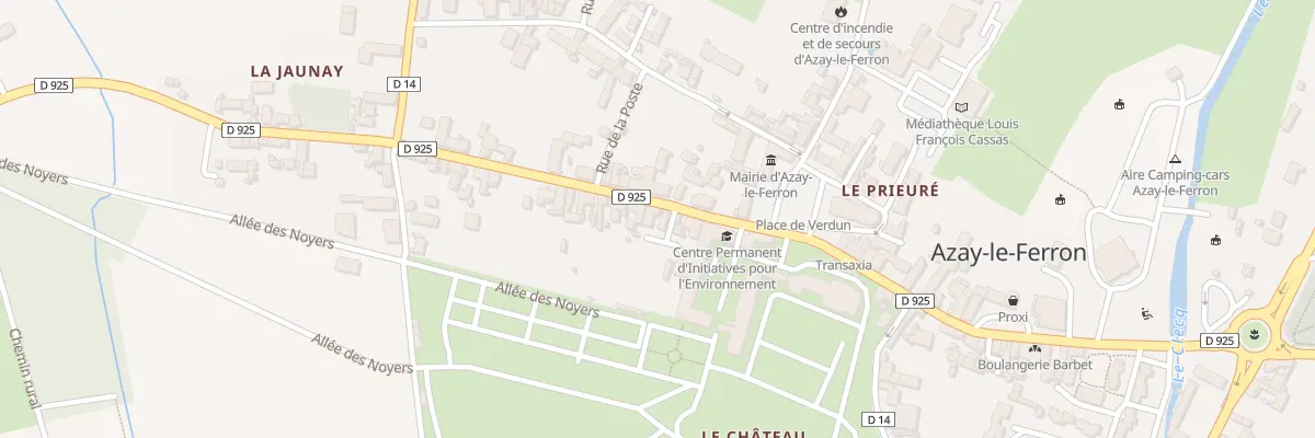 Plan du 41 Rue Hersent Luzarche à Azay-le-Ferron