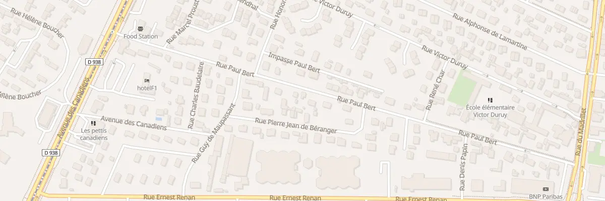 Plan du 37 Rue Paul Bert à Saint-Étienne-du-Rouvray