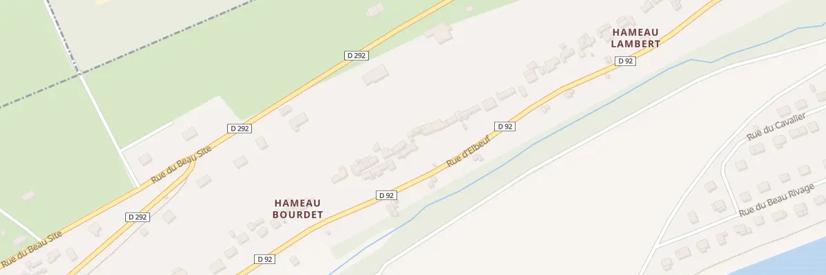 Plan du 16T Rue d’Elbeuf à Freneuse