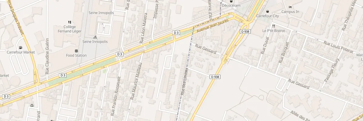 Plan du 18 Rue des Limites au Petit-Quevilly