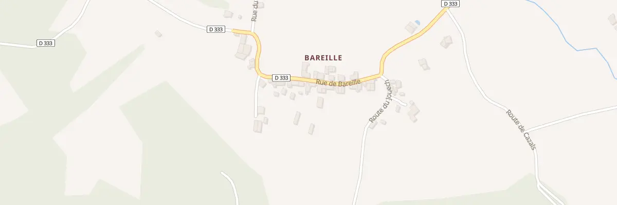 Plan du 12 Bareille à Montgauch