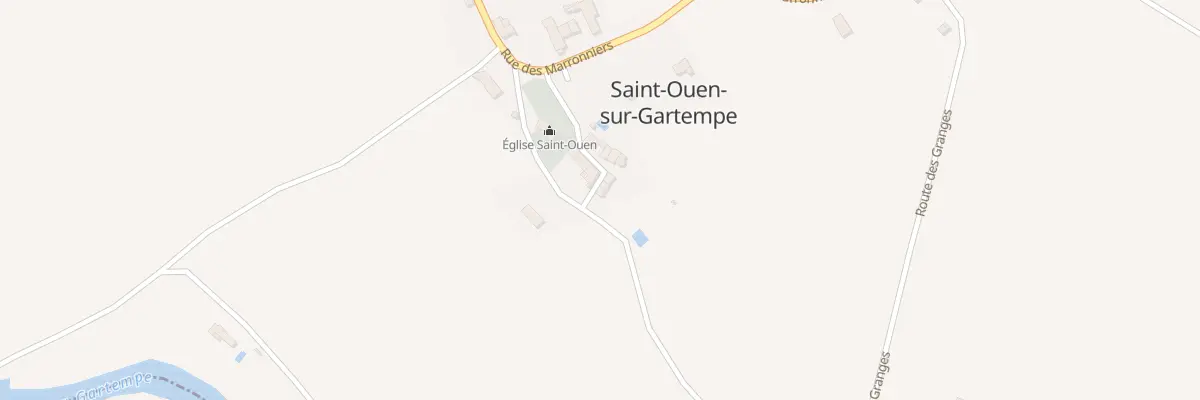 Plan du 8 Rue du Clocher à Saint-Ouen-sur-Gartempe