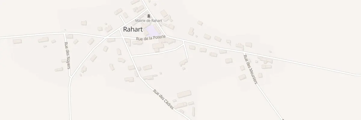 Plan du 1 Imp des Tilleuls à Rahart