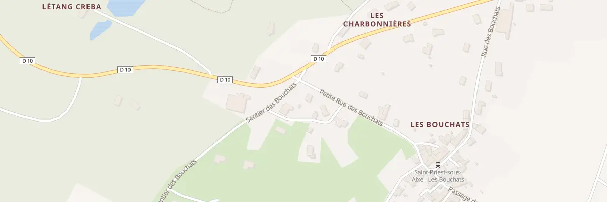 Plan du 9 Petite Rue des Bouchats à Saint-Priest-sous-Aixe