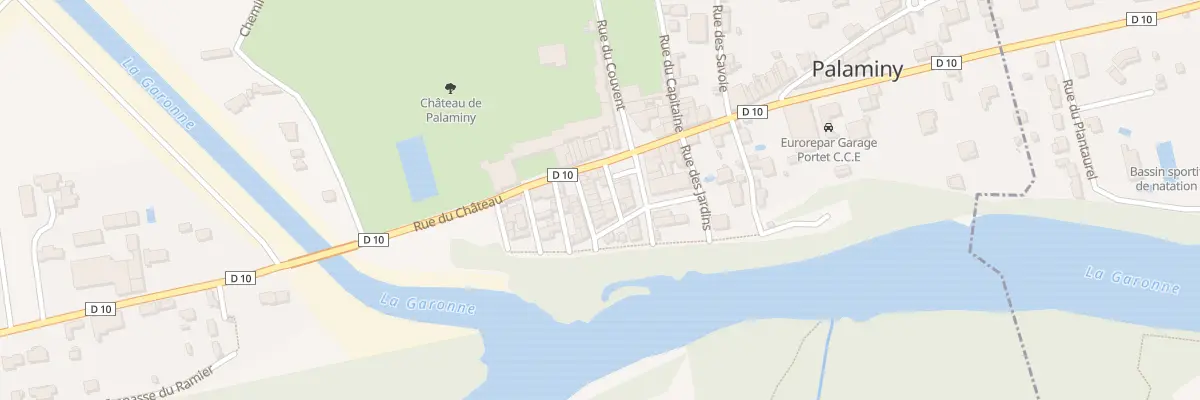 Plan du 20 Rue des Pyrénées à Palaminy