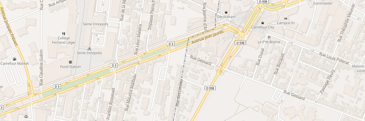 Plan du 6 Rue des Limites au Petit-Quevilly