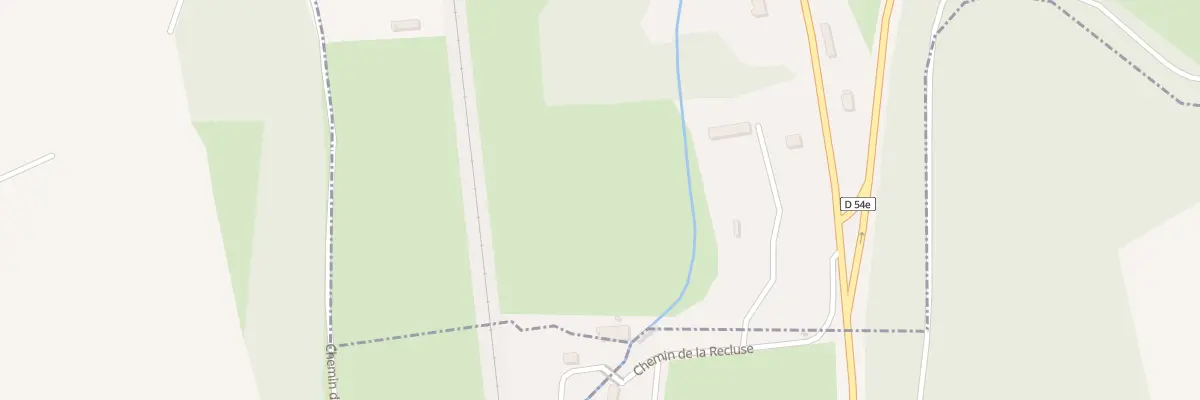 Plan du 280 Che de la Recluse à Saint-Aubin-sur-Scie
