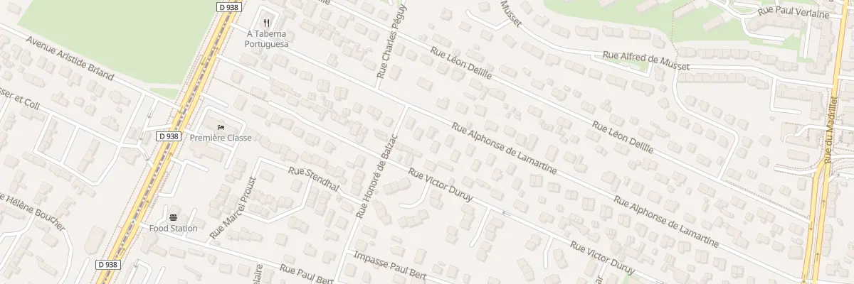 Plan du 77 Rue Lamartine à Saint-Étienne-du-Rouvray