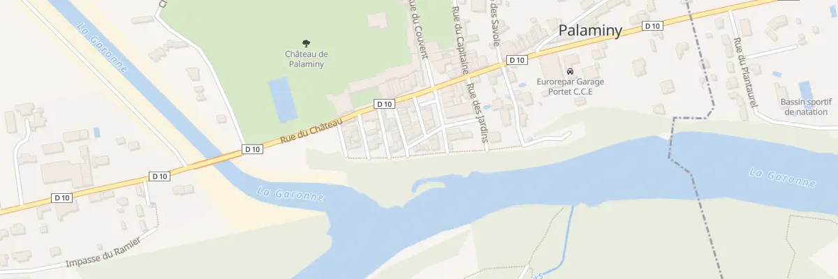 Plan du 70 Pl de l’Esplanade à Palaminy