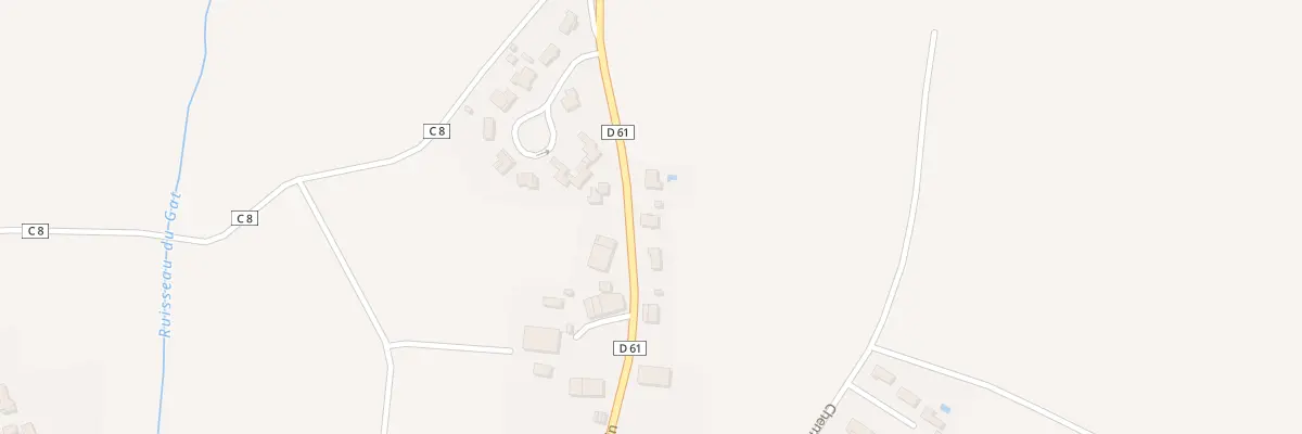 Plan du 550 Rte de Castelsarrasin à Garganvillar