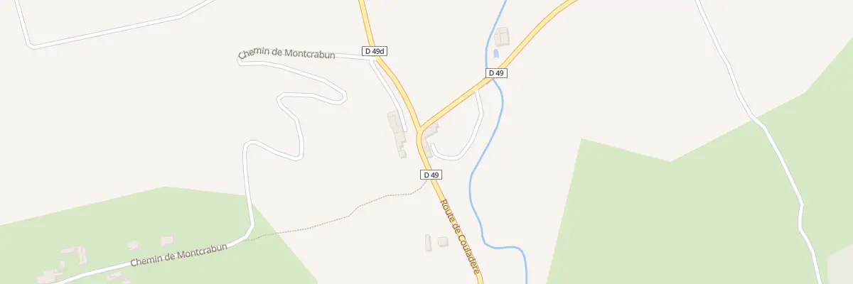 Plan du 24 Rte de Couladère à Palaminy