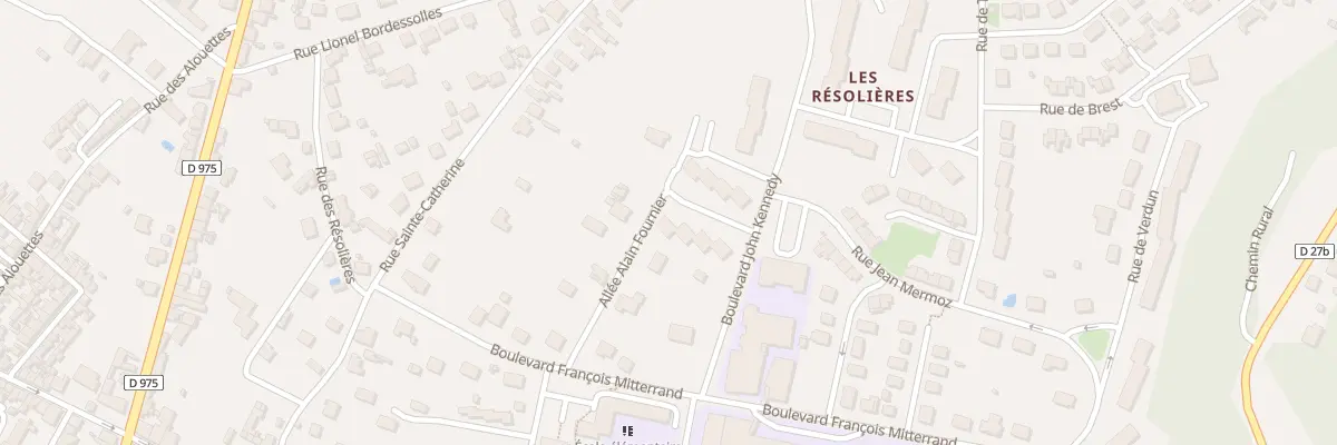 Plan du 7 Rue Robert Schuman au Blanc