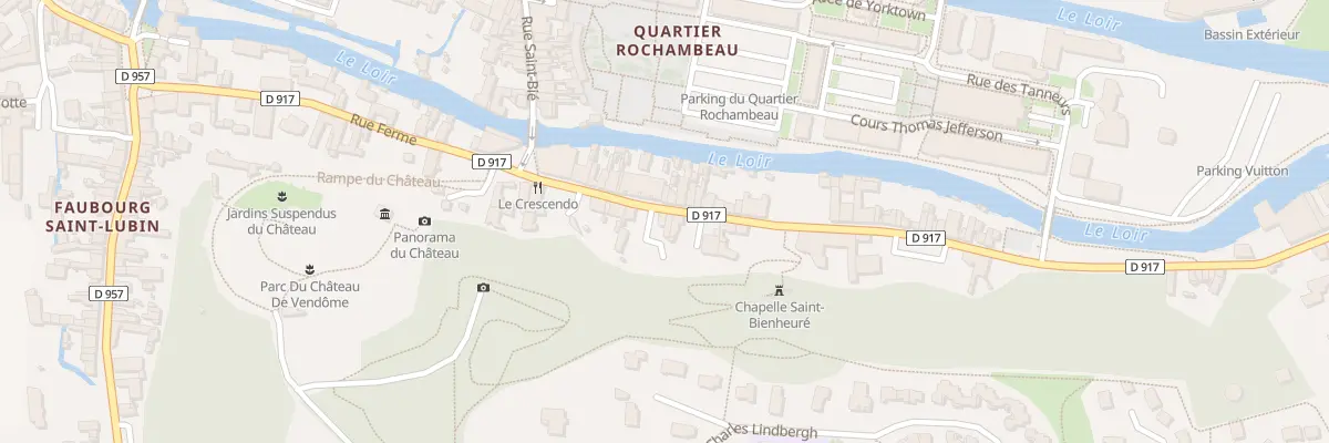 Plan du 29 Fg Saint-Bienheuré à Vendôme