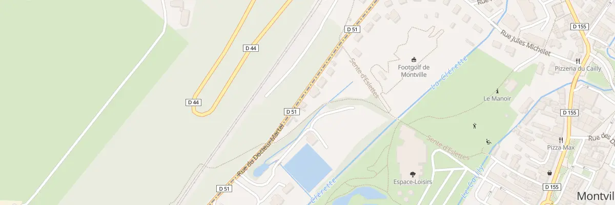 Plan du 389 Rue du Docteur-Martel à Montville