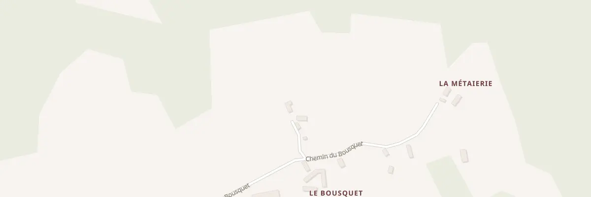 Plan du 64 Le Bousquet à Bars