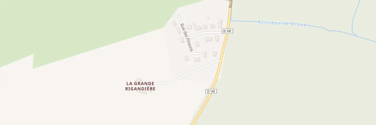 Plan du 11 Rue des Pinsons à Droué