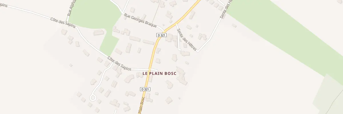 Plan du 441 Rue du Plain Bosc à Houppeville