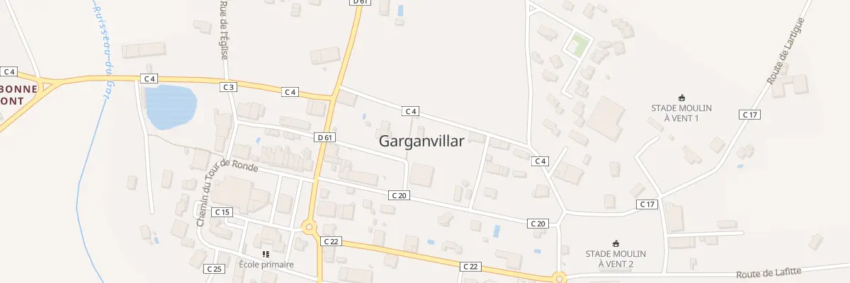 Plan du 5342 Village à Garganvillar