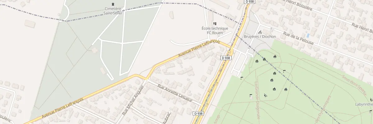 Plan du 17 Rue Pierre Lefrançois au Grand-Quevilly