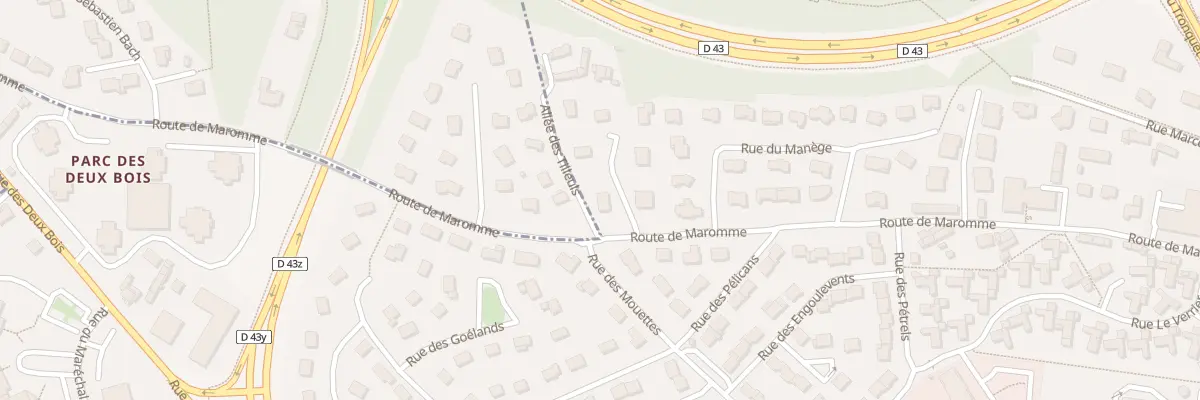 Plan du 1 All du Houssel à Mont-Saint-Aignan