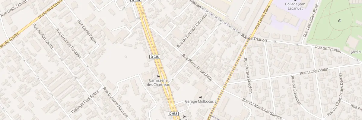 Plan du 4 Rue Gilles Bouvier au Petit-Quevilly