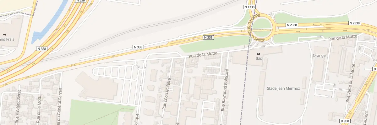 Plan du 90 Rue de la Motte au Petit-Quevilly