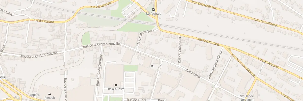 Plan du 48 Rue Mustel à Rouen