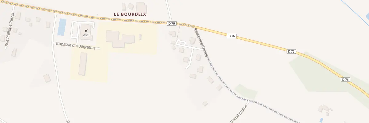 Plan du 5 Rue des Robiniers à Excideuil