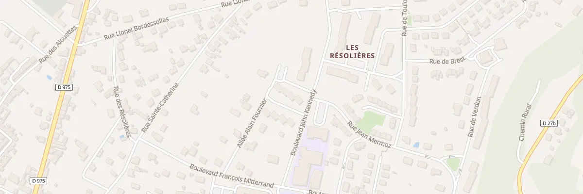 Plan du 3 Rue Jean Moulin au Blanc
