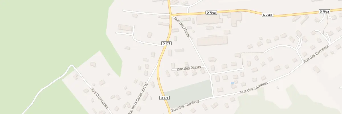 Plan du 1 Rue du Mont Honnier à La Haye-Malherbe
