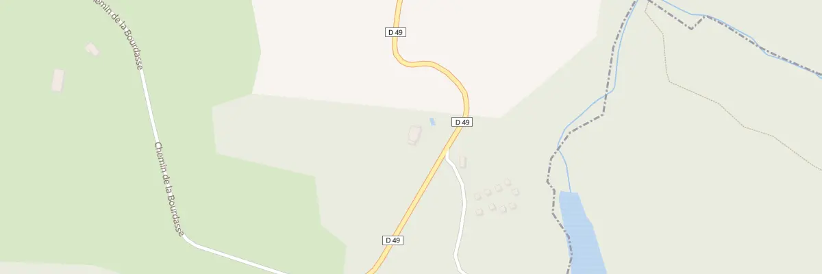 Plan du 1590 Rte de Plagne à Palaminy