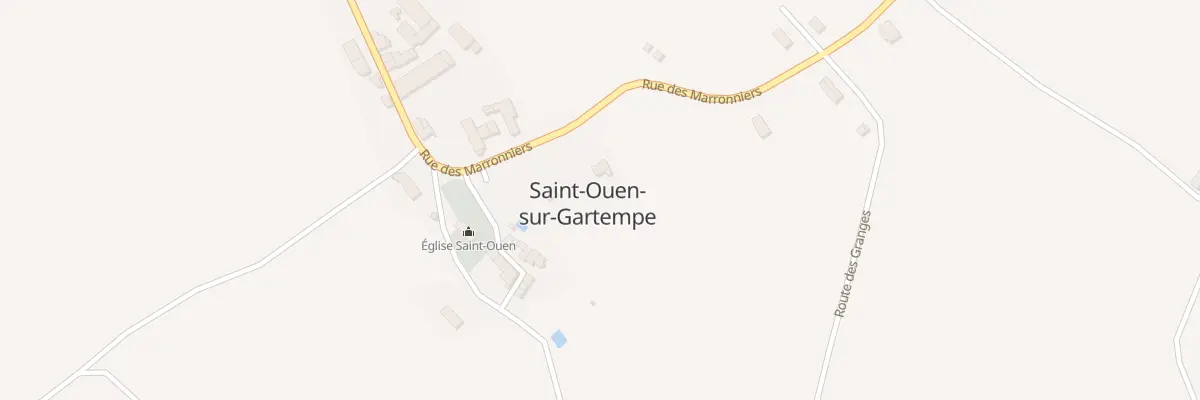 Plan du 6 Rue des Marronniers à Saint-Ouen-sur-Gartempe