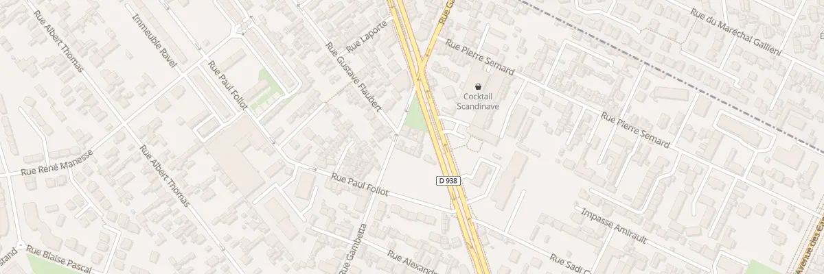 Plan du 33 Rue Gambetta au Petit-Quevilly