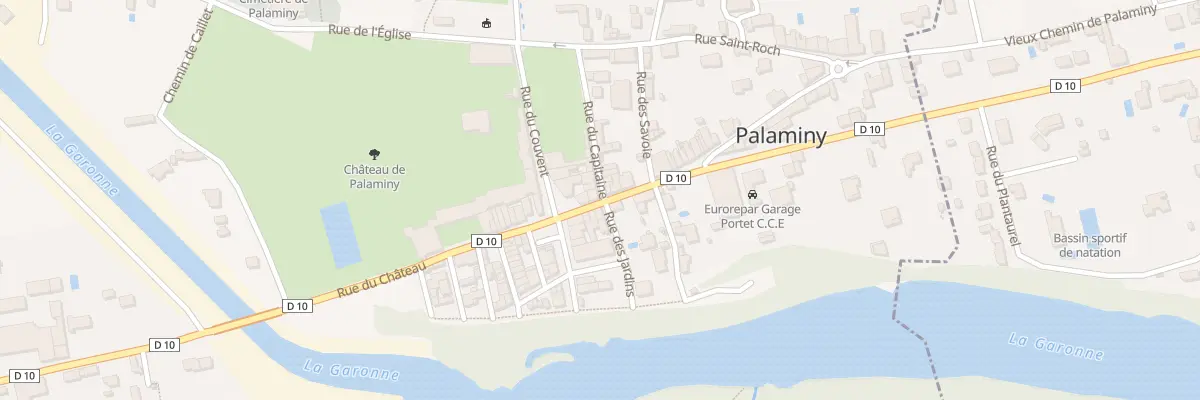 Plan du 41 Rue du Château à Palaminy