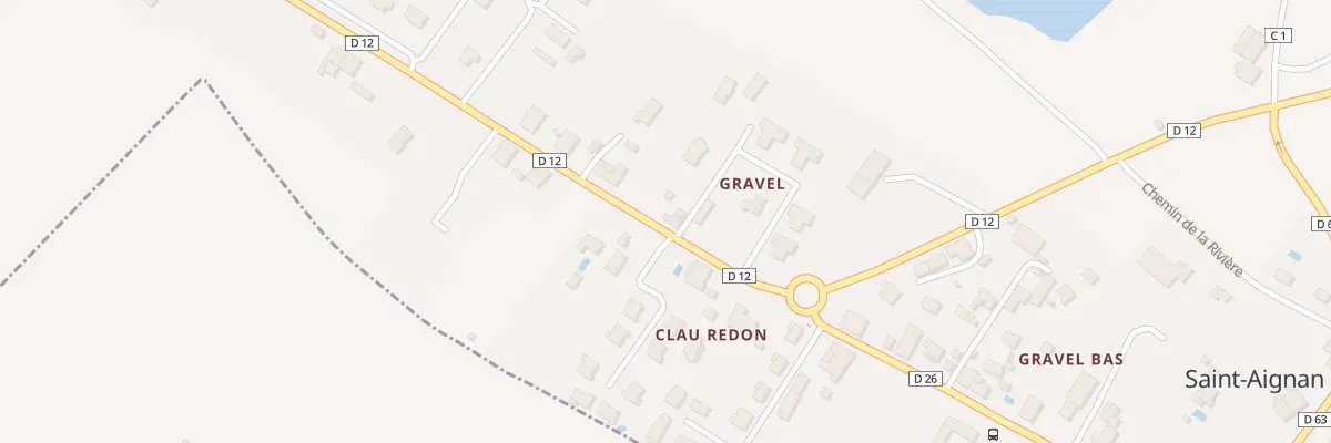 Plan du 486 Rte de Gravel à Saint-Aignan