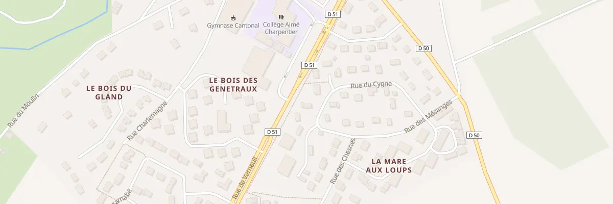Plan du 230 Rue du Cygne - Mesnils sur I à Mesnils-sur-Iton