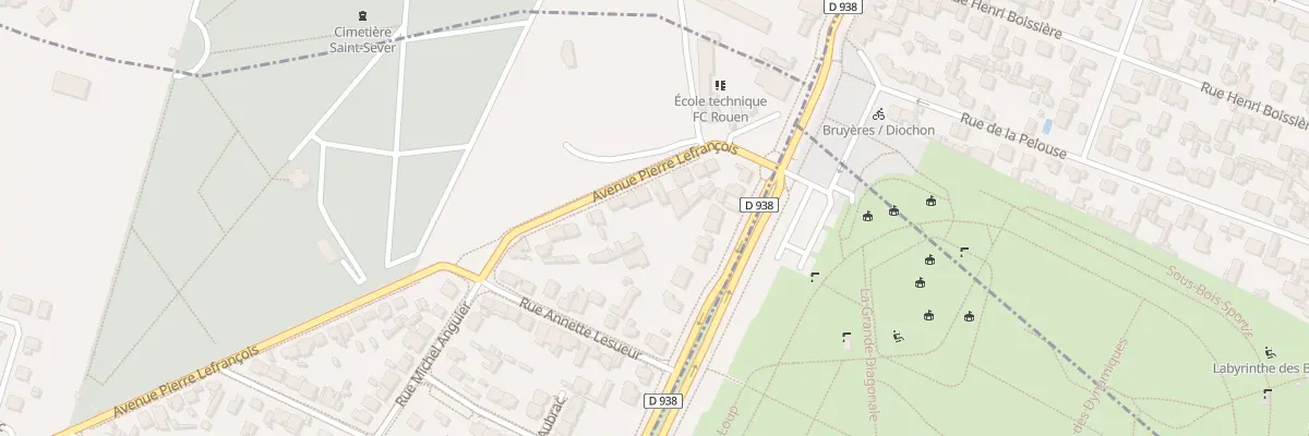 Plan du 13 Rue Pierre Lefrançois au Grand-Quevilly